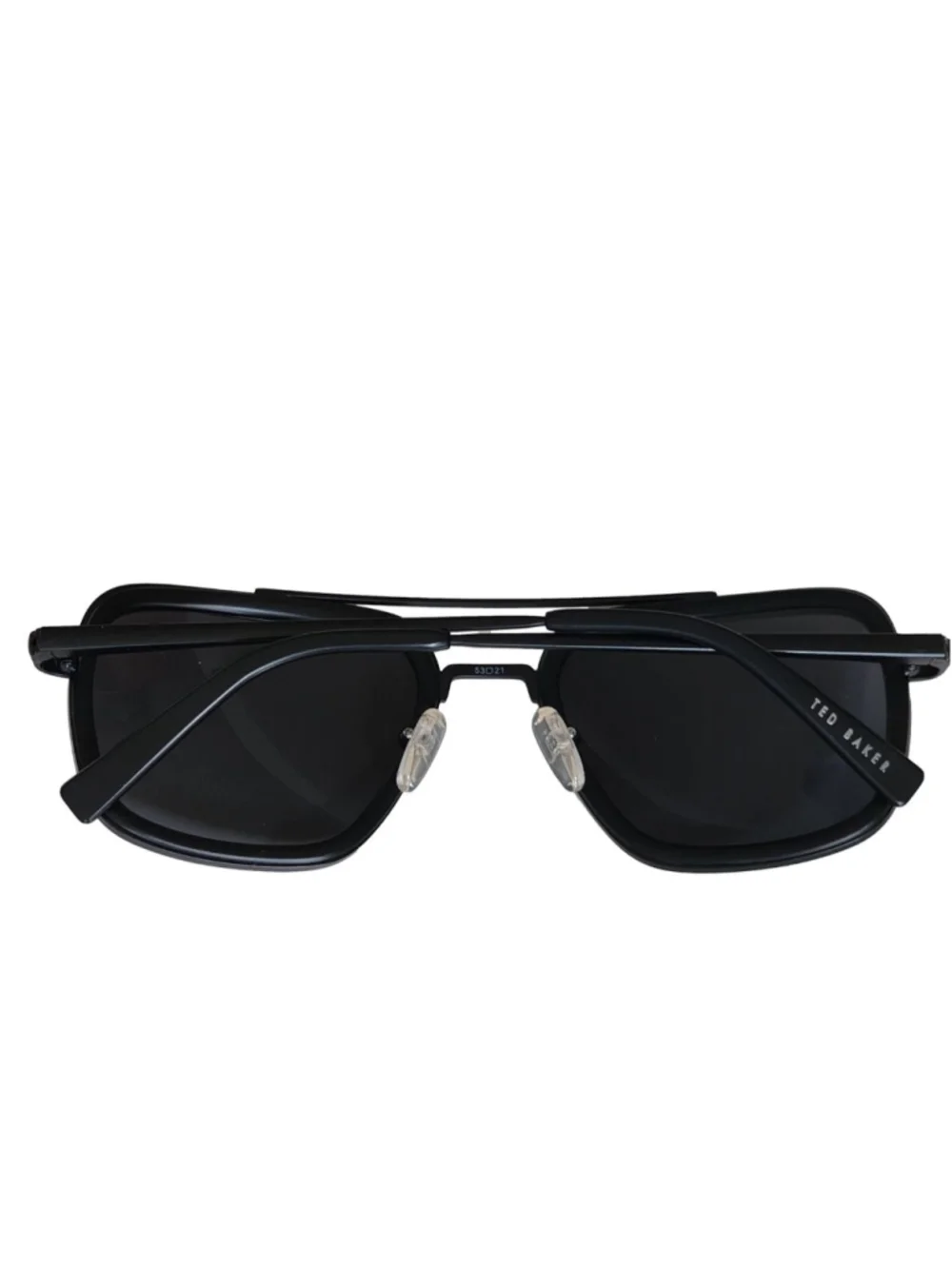 TED BAKER Men's NEW Black Aviator‎ Sunglasses TBM005